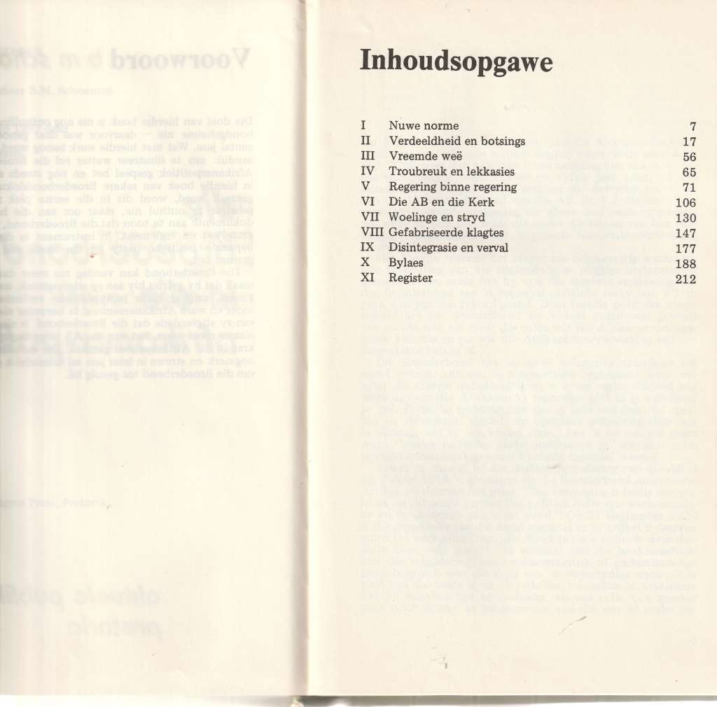 DIE BROEDERBOND IN DIE AFRIKANER-POLITIEK deur B.M SCHOEMAN