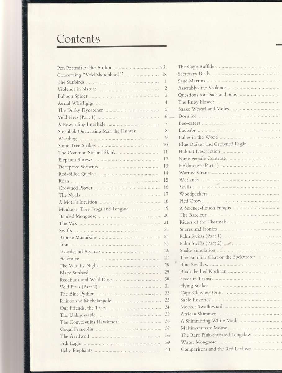 JEFF HUNTLEY`S AFRICAN WILDLIFE SKETCHES COLLECTORS ED.  1 ST ED. NR. 1 OF 250 LEATHER IN SLIP CASE