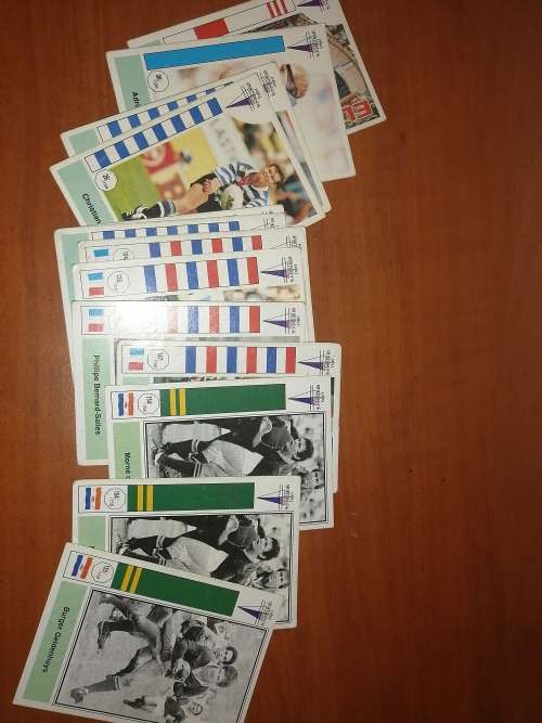 Massive Collection of Rugby Cards