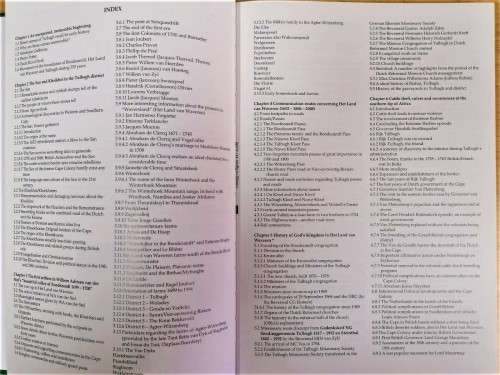 TULBAGH - Roodezandt, `t Land van Waveren 350 Year Commemmorative Book - MJN van Zyl