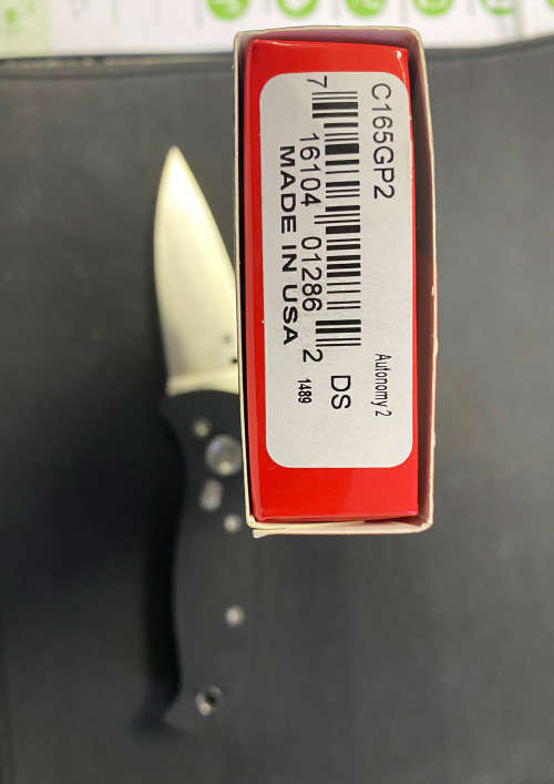*RARE* Spyderco Autonomy 2  | Never been used, in Box *Bargain*