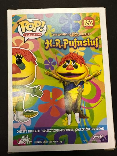 WOW!!! Funko Pop Television 852 H.R. Pufnstuf 2019 SDCC Summer Convention Exclusive!