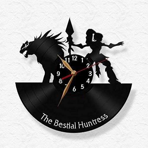 Custom handmade Vinyl Clock