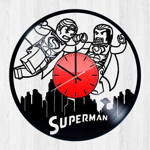 Custom handmade Vinyl Clock