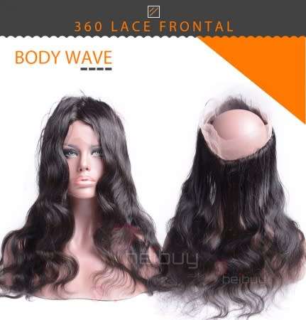 360 Lace Closure/Lace Frontal/ 360 Closure -BODY WAVE
