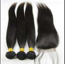HEIBUY HAIR Brazilian Hair with Closure