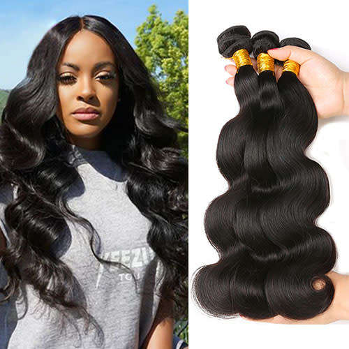 Heibuy Hair Brazilian/Peruvian/Malaysian Hair Body Wave 300g