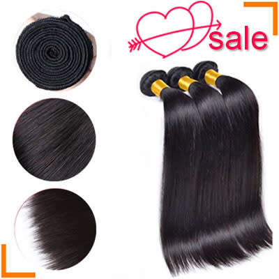 Brazilian Hair /Peruvian Hair /Malaysian  9A Virgin Hair Straight 300g ( 8"-30" in stock)