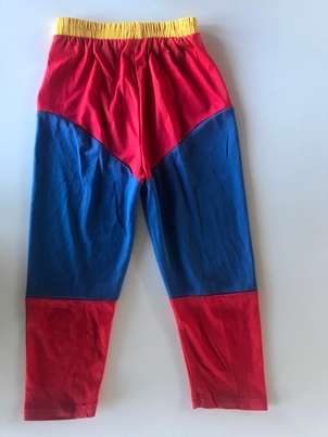Dress up #3 piece costume fancy dress SUPERMAN superhero  4 - 5 years
