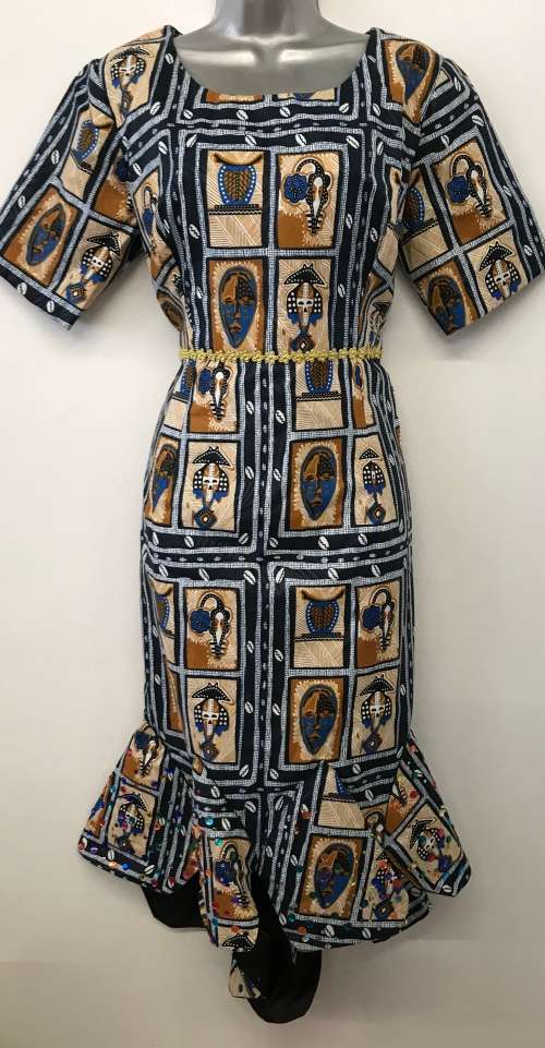 14 / 38- 16 / 40 AFRICAN  cultural dress QUALITY TRADITIONAL