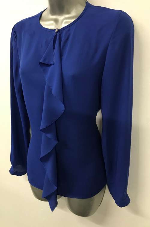 Suits 10/ 34 Woolworths studio W cobalt blue shirt