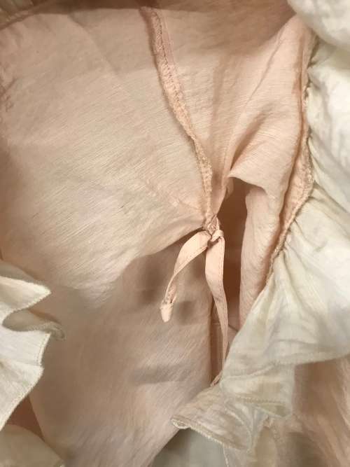 10 / 34 peaches and cream dress unusual hemline