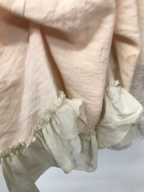 10 / 34 peaches and cream dress unusual hemline