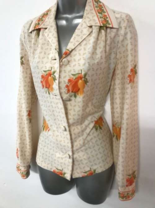 Vintage ladies shirt circa 1965 suit a 12 - 14 / 36 - 38
