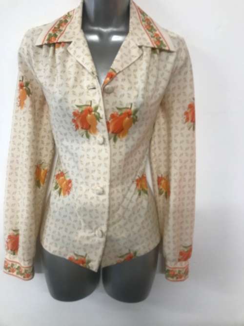 Vintage ladies shirt circa 1965 suit a 12 - 14 / 36 - 38