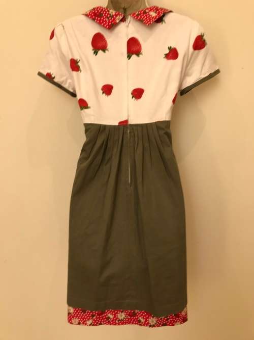 10 - 12 / 34 - 36 strawberrys and daisy's VINTAGE DRESS