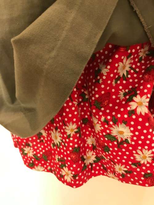 10 - 12 / 34 - 36 strawberrys and daisy's VINTAGE DRESS