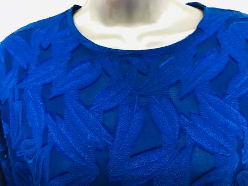 12/36 to 14 / 38 VINTAGE KRESIV INTERNATIONAL blouse shirt ornate. Stunning.