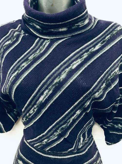 Vintage look  knitwear top retro design 12 / 36