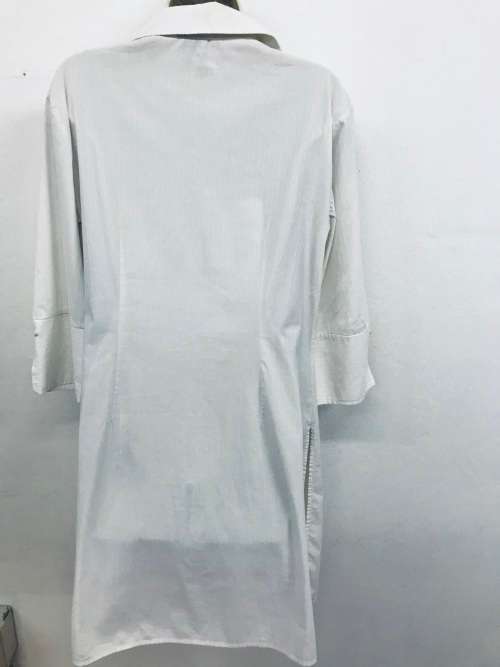 12 / 36 DANIEL HECHTOR white shirt long length