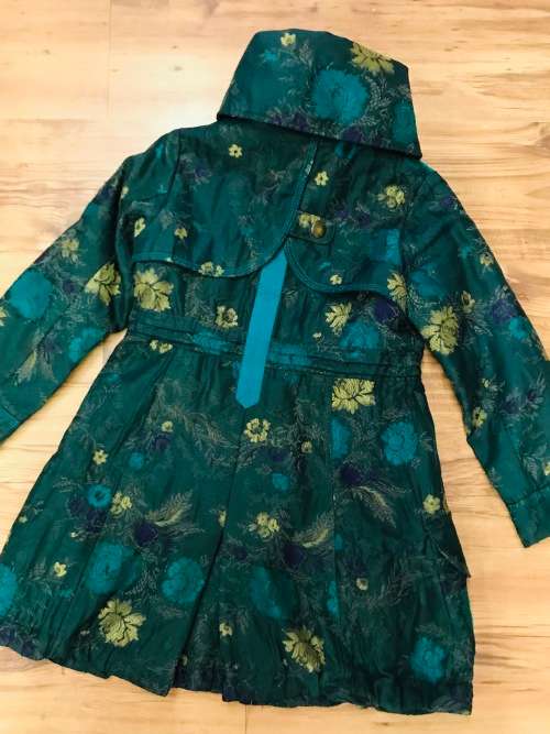 Age 8-10 years old girls imported vintage look coat