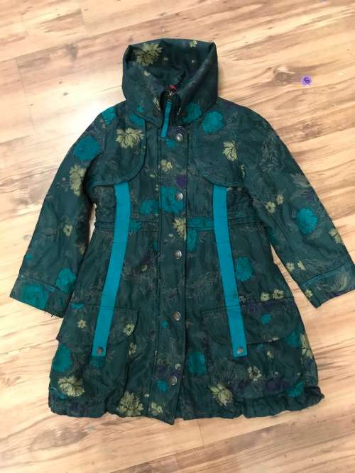 Age 8-10 years old girls imported vintage look coat