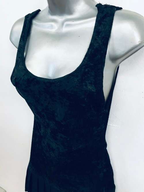 8 / 32 velvet pleat dress cute flapper style