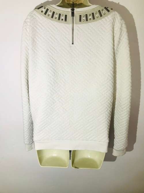 12 - 14 / 36 - 38 waffle diamanté gem top MAISON SCOTCH Paris night New York morning