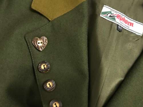 14-16 / 38-40 green jacket German must see