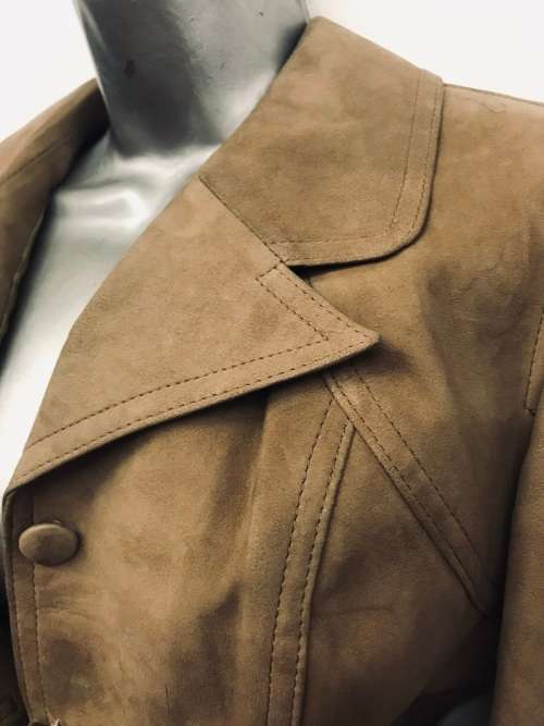 Suede leather Springbok JACKET suits a 34 / 10