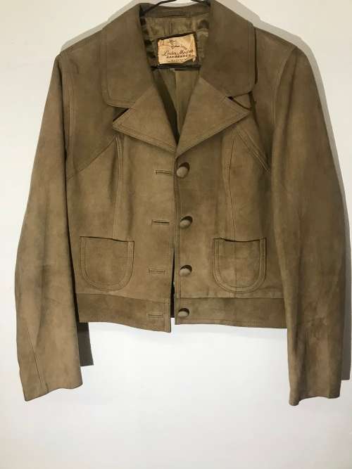 Suede leather Springbok JACKET suits a 34 / 10