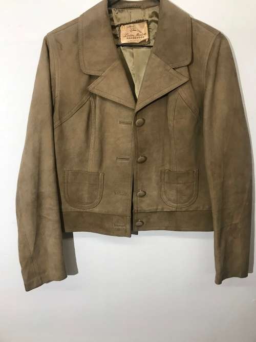 Suede leather Springbok JACKET suits a 34 / 10