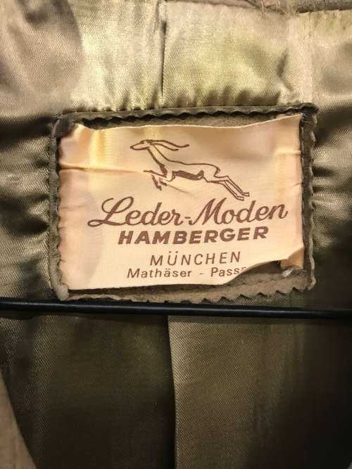 Suede leather Springbok JACKET suits a 34 / 10