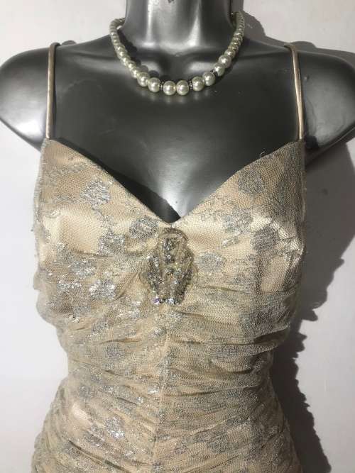 Designer dress by JESSICA McClintock 10 / 34 USA designer  floor length ball gown