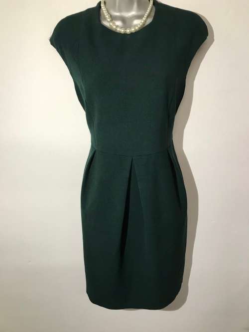 Massimo Dutti green quality dress suits 34 / 10