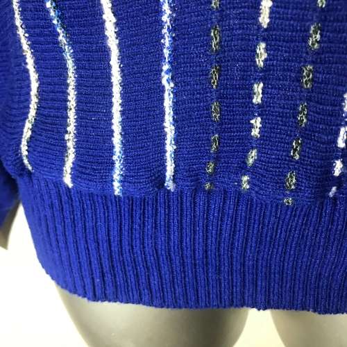 Vintage blue jersey suits 34  10