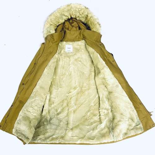 34 - 36 / 10 - 12 MANGO lush hoody coat parks Stunning!