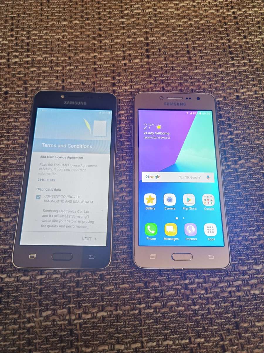 2x Samsung Galaxy Grand Prime Plus