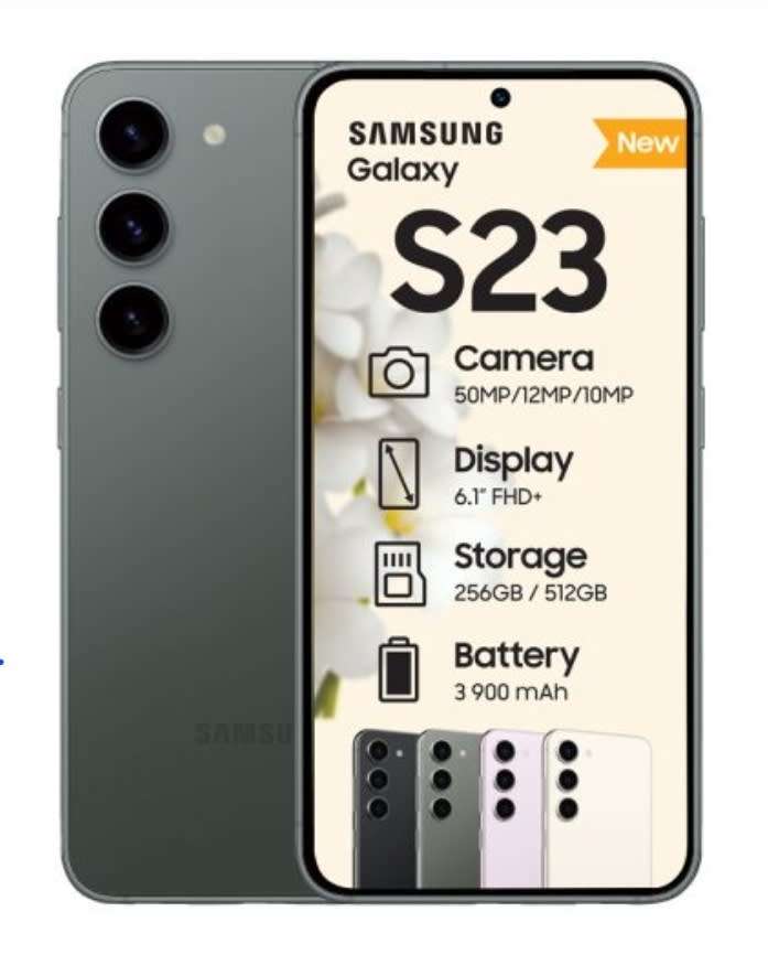 Brand New Sealed Samsung Galaxy S23 256GB DS