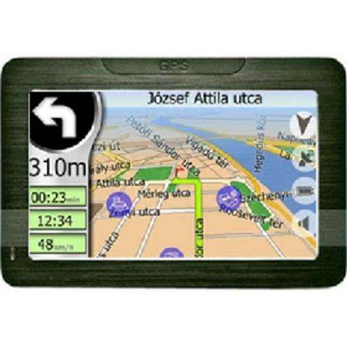 4.3" Touch Screen GPS Navigator With 2GB SD Card and iGo Map, MP4, GAMES, Win CE