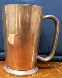 Copper Beer mug
