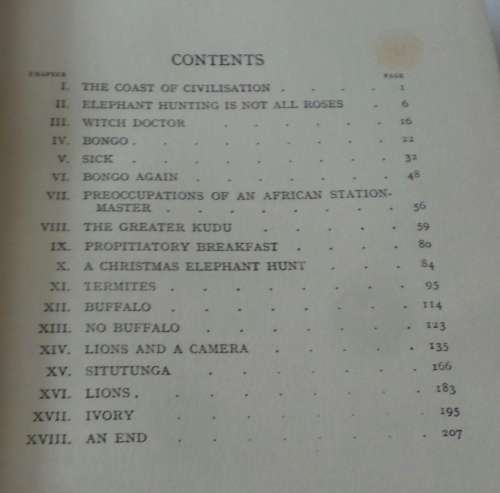Land of Elephants, Big-Game Hunting in Kenya, Tanganyika and Uganda- Count Zsigmond Szechenyi