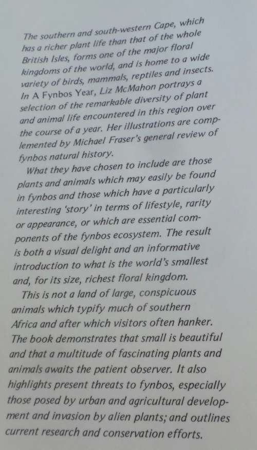 A Fynbos Year - Liz Mchon