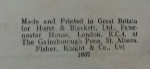 My Struggle - Adolf Hitler  (Paternoster Library edition Number 2 published 1937)