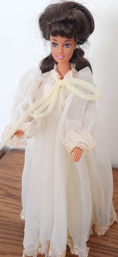 Sheer Yellow Lingerie Barbie