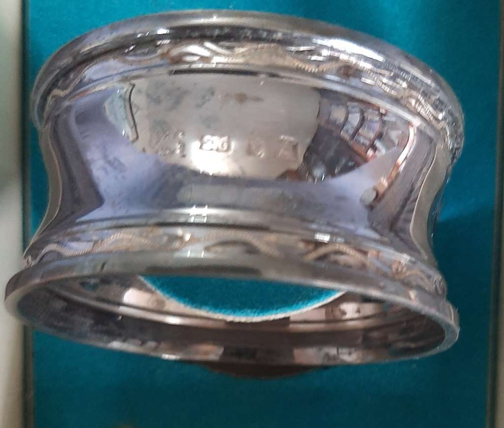 Antique Single Silver Napkin Ring