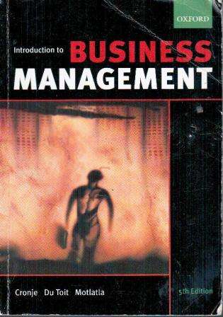 Introduction to Business Management