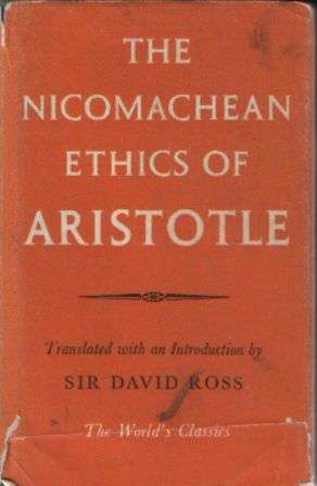 The Nicomachean Ethics