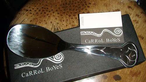 CARROL BOYES SERVING SPOON