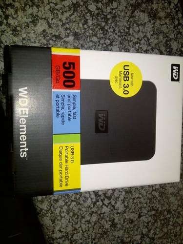 WD ELEMENTS 500GB BRAND CHEAPEST. ITS YOUR TIME TO GRAB IT.
